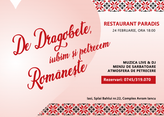 De Dragobete, iubim si petrecem romaneste